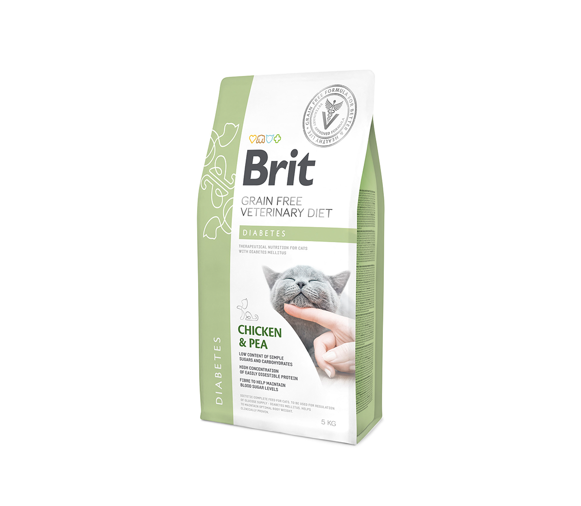 Brit Veterinary diets Cat Diabetic, 2kg