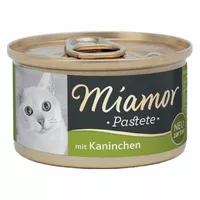 Miamor Pastete konservi kaķiem - pastēte ar trusi 85g