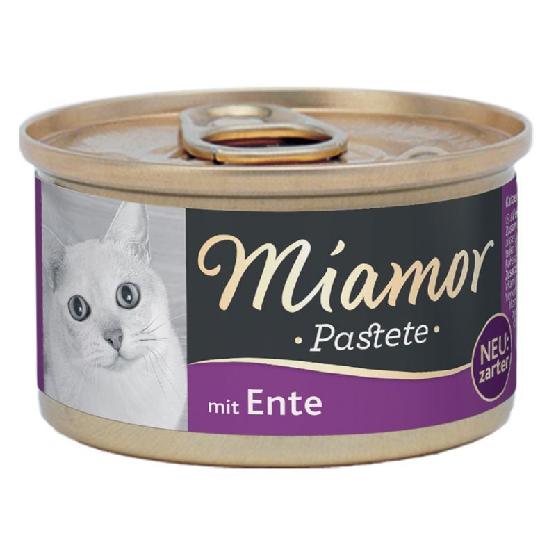 Miamor Pastete konservi kaķiem - pastēte ar pīli 85g