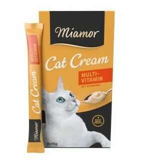 Miamor Multi-Vitamin Cream - gardums kaķiem imūnsistēmas atbalstam 6x15g