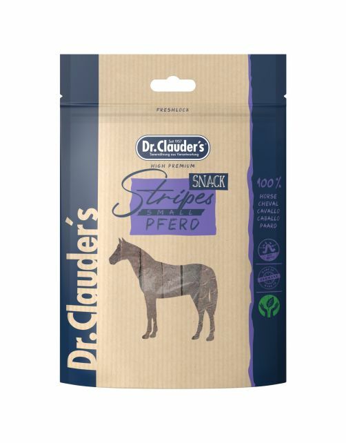 Dr.Clauder´s žāvētas zirga gaļas strēmeles kārums suņiem