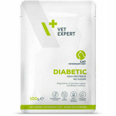 4T VD KAĶU DIABETIC PAC 100G