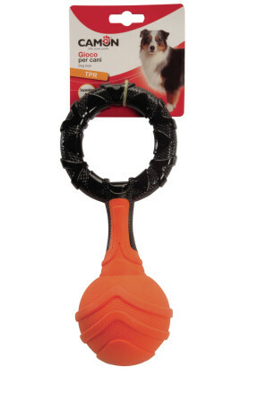 CAMON Gredzenu rotaļlieta ar bumbu un skaņu, 26cm