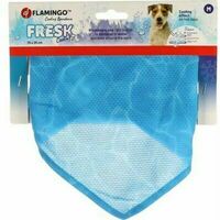 Flamingo FRESK atvēsinoša kakla siksna M BLUE 70x25cm