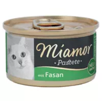Miamor Pastete konservi kaķiem - pastēte ar fazānu 85g
