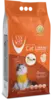 VAN CAT Orange - cementējošas smiltis kaķu tualetei 5kg ar apelsīnu aromātu