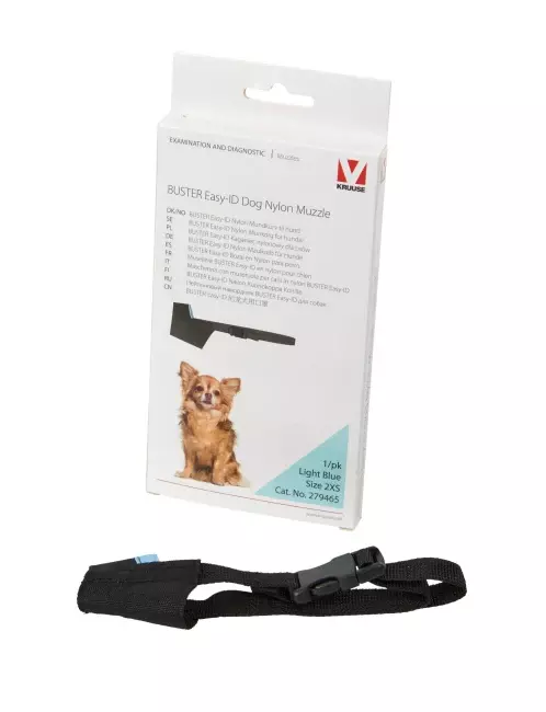 BUSTER Easy-ID neilona uzpurnis suņiem 2XS , 1 gab