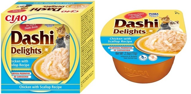 CHURU DASHI DELIGHTS CAT VISTA/ĶEMMĪŠGL. 70G