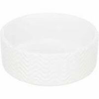 Trixie Bļoda dzīvniekiem, keramika Bowl, ceramic, 0.4 l/ø 13 cm, white