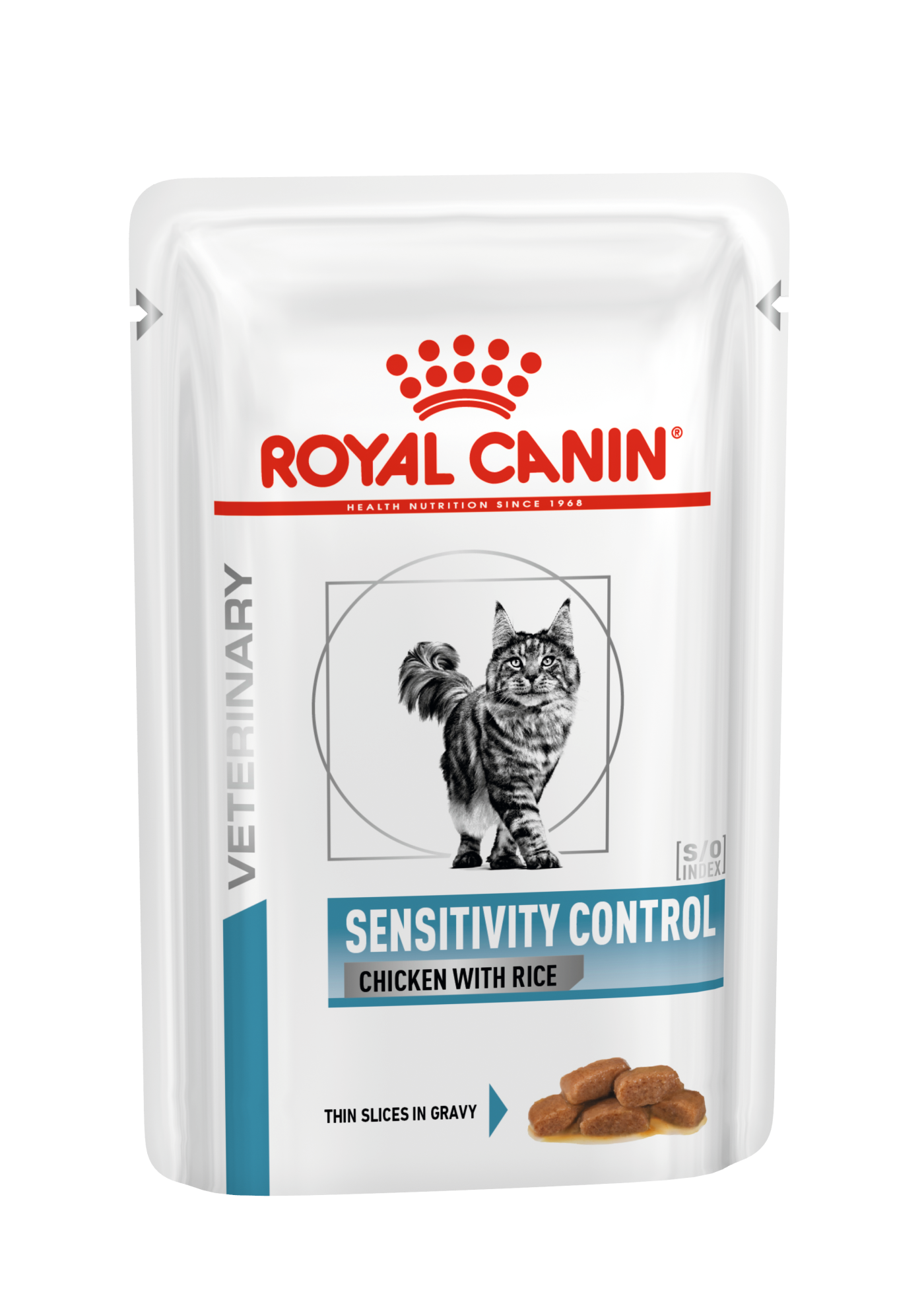 VHN SENSITIVITY CONTROL CHICKEN WITH RICE CAT WET  85g