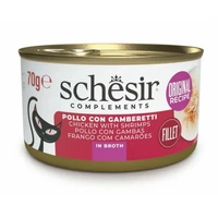 Schesir vistas fileja un garneles buljonā 70g