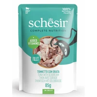 Schesir tuncis un jūras plaudis želejā 85g