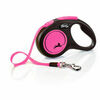 Flexi Neon S 5m pink (lente) - pavada suņiem