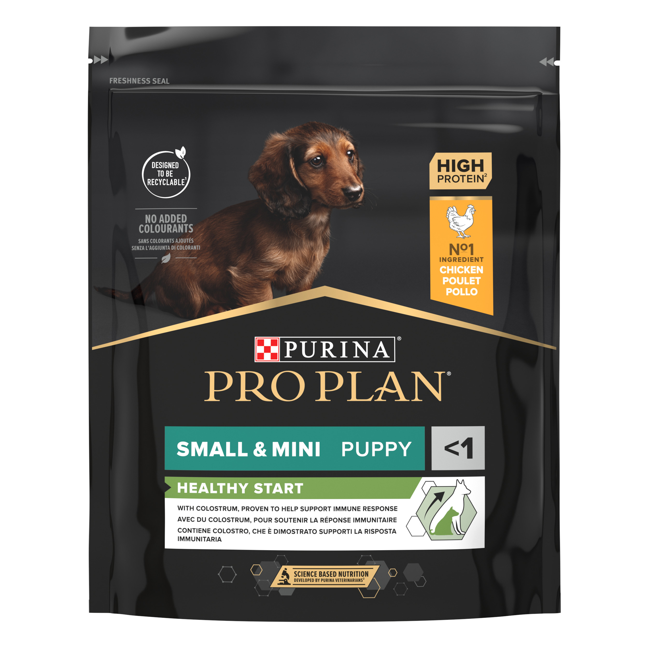 PRO PLAN SMALL&MINI PUPPY sausā barība  kucēnam (vista) 700g