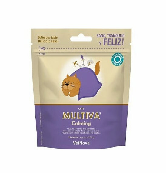 MULTIVA Calming Cat košļas N25