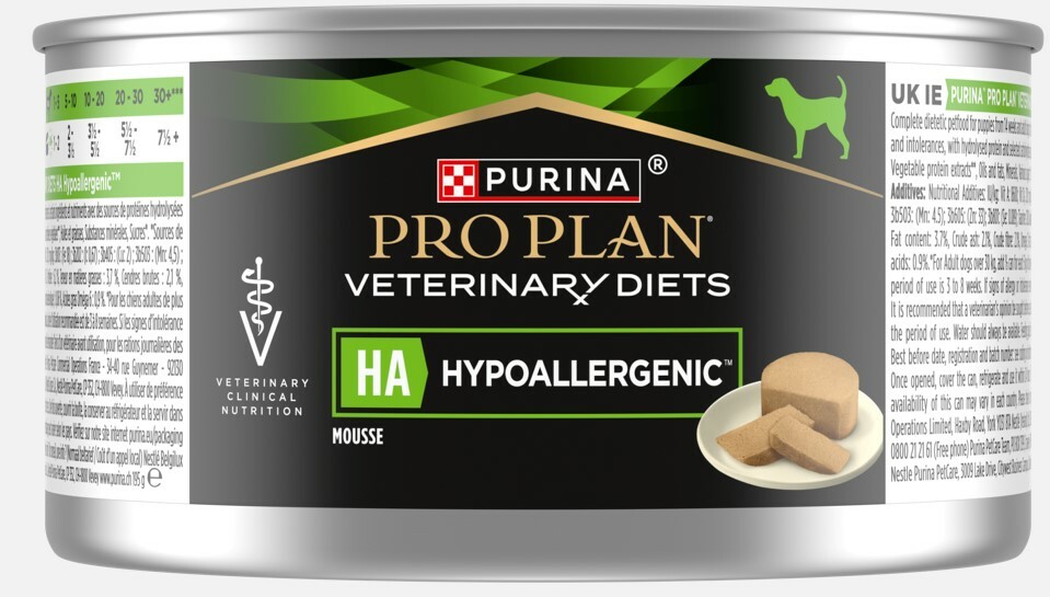 PPVD HA Hypoallergenic pastēte suņiem 195g