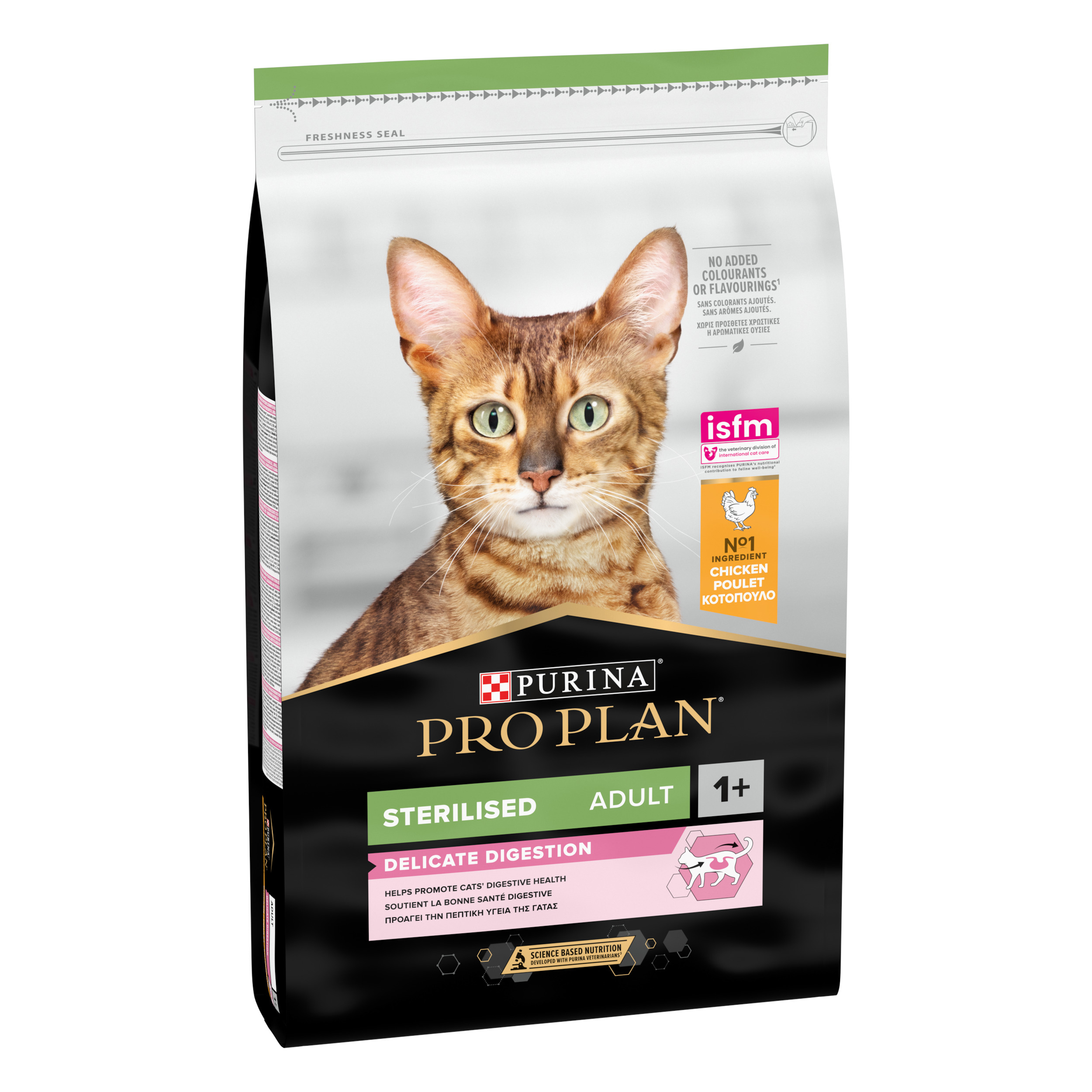 PRO PLAN STERIL DELICATE sausā barība kaķiem (vista) 10kg