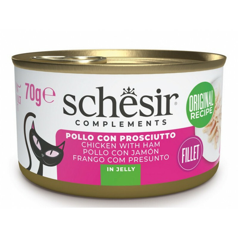 Schesir vistas fileja un šķiņķis želejā 70g