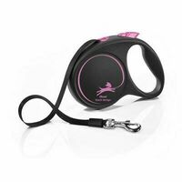 Flexi black design S Tape 5m pink