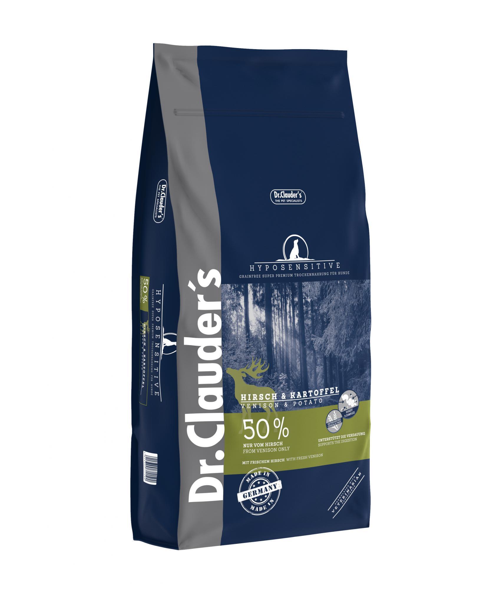 Dr.Clauder´s Hyposensitive Briedis & Kartupeļi 11,5kg