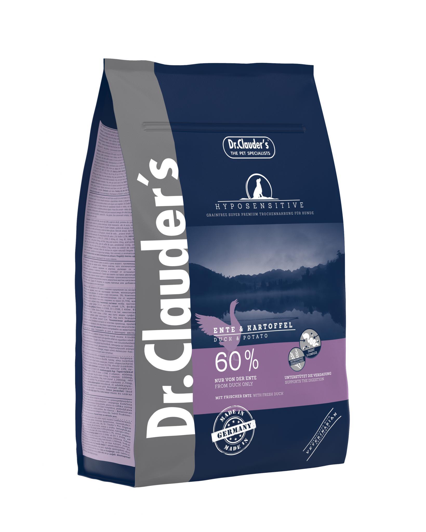 Dr.Clauder´s Hyposensitive Pīle & Kartupeļi 3,5kg