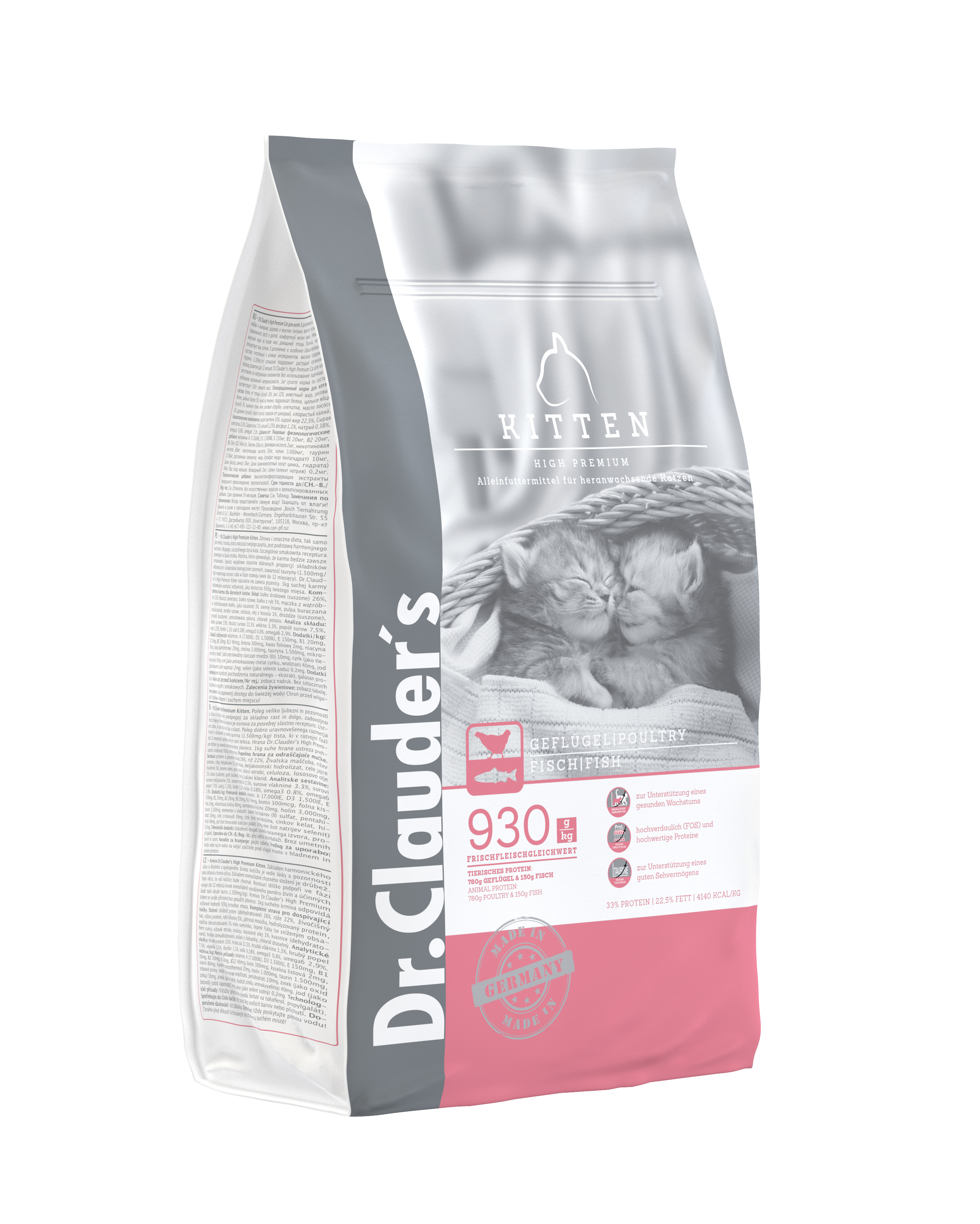 Dr.Clauder's High Premium Kitten 1,5kg