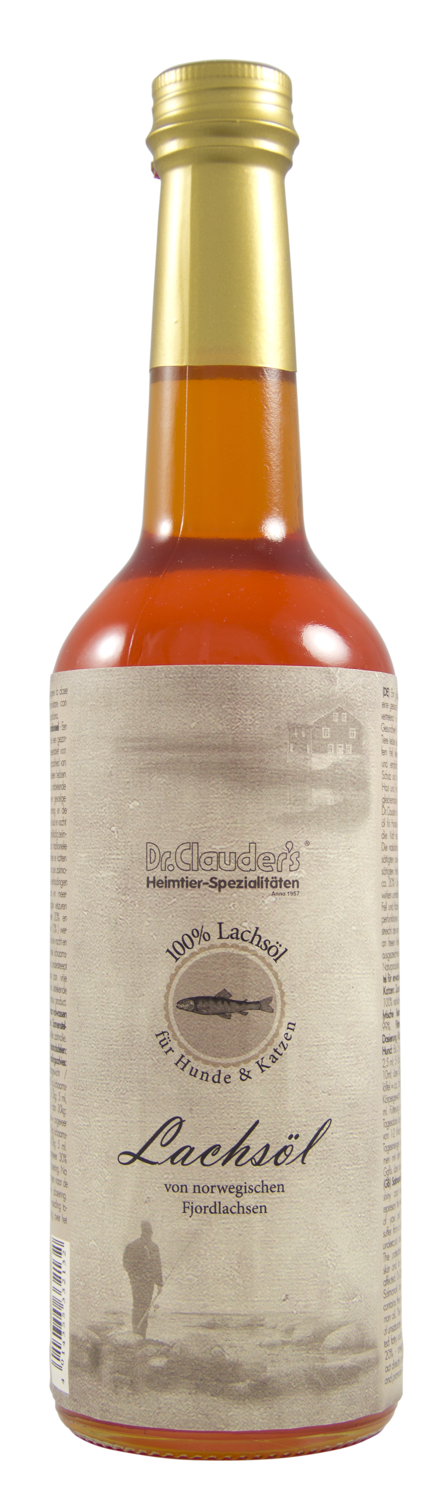 Dr.Clauder`s B.A.R.F. dabīga laša eļļa 500ml