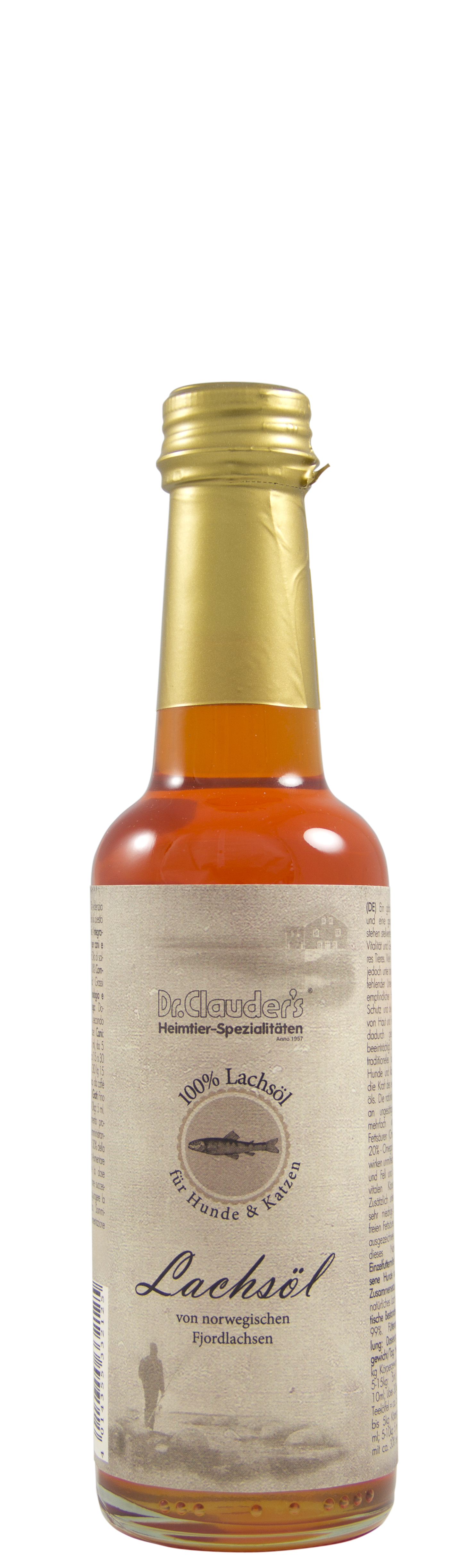 Dr.Clauder`s B.A.R.F. dabīga laša eļļa 250ml