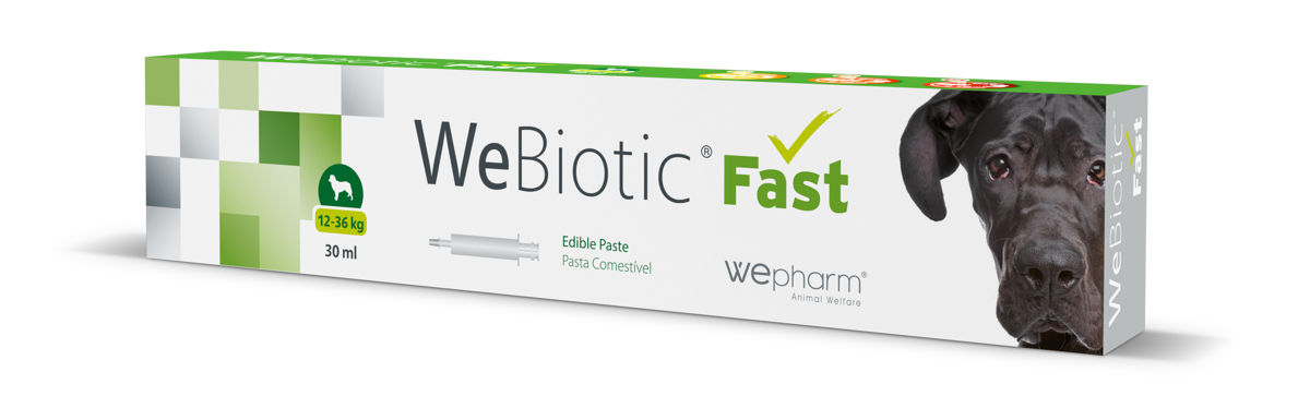 WeBiotic fast pasta vidēja auguma suņiem 30ml 