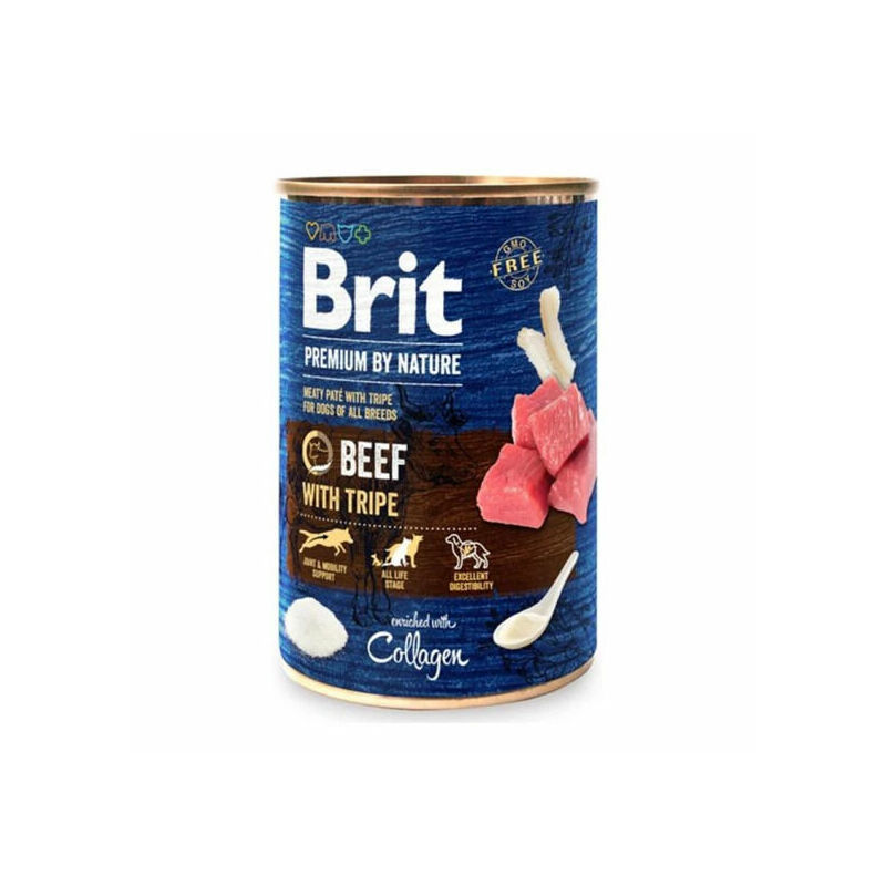 Brit Premium by Nature ar liellopa gaļu, 400g