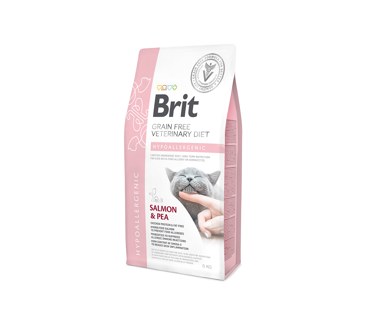 Brit Veterinary diets Cat Hypoallergenic, 2kg