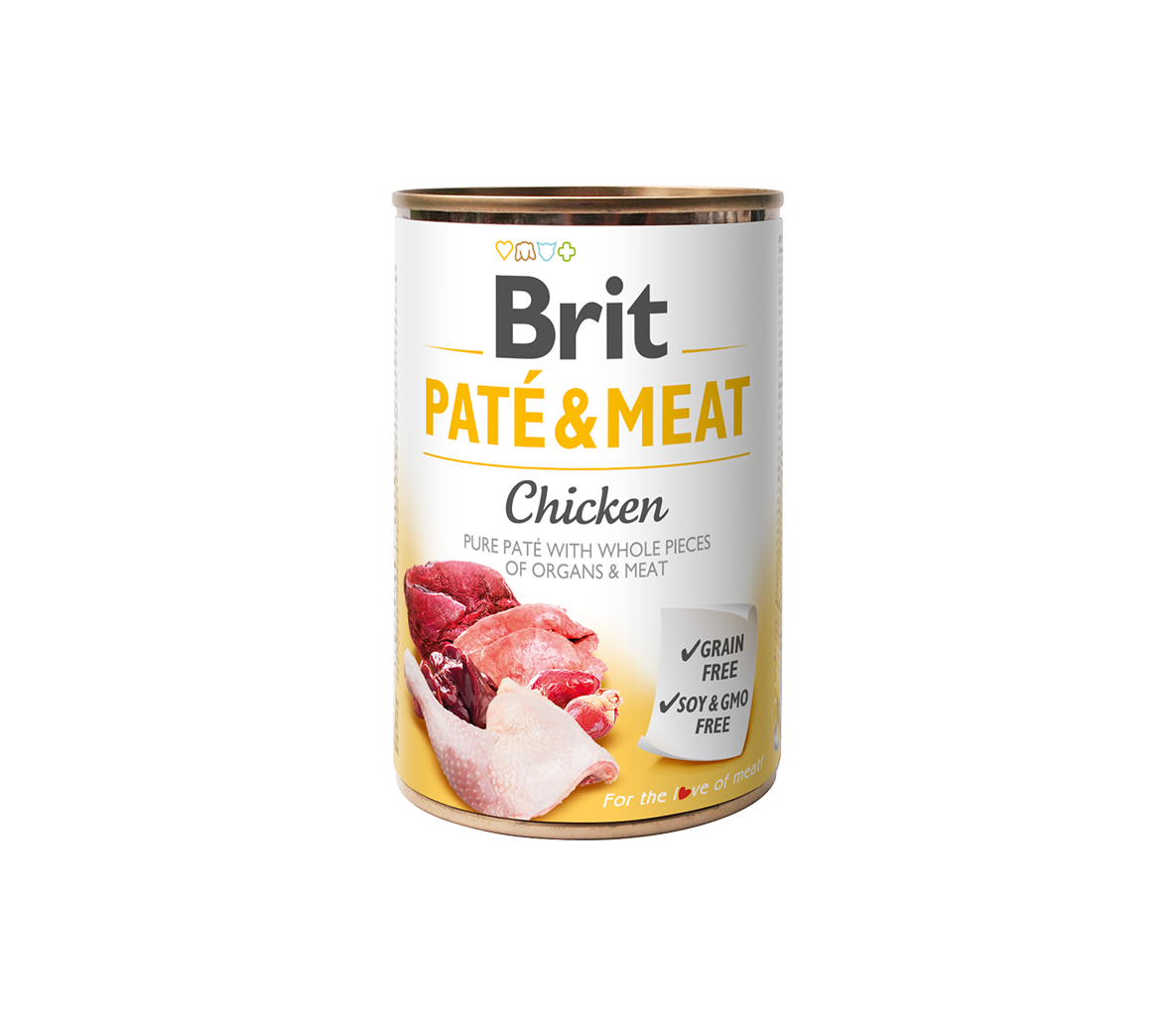 Brit Care Pate konservi ar vistu 400g