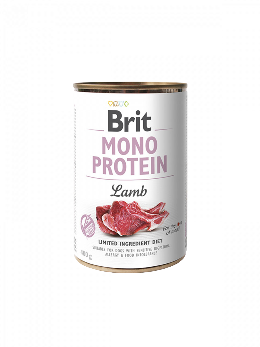 Brit Care Mono Protein Jērs, 400 g konservi suņiem