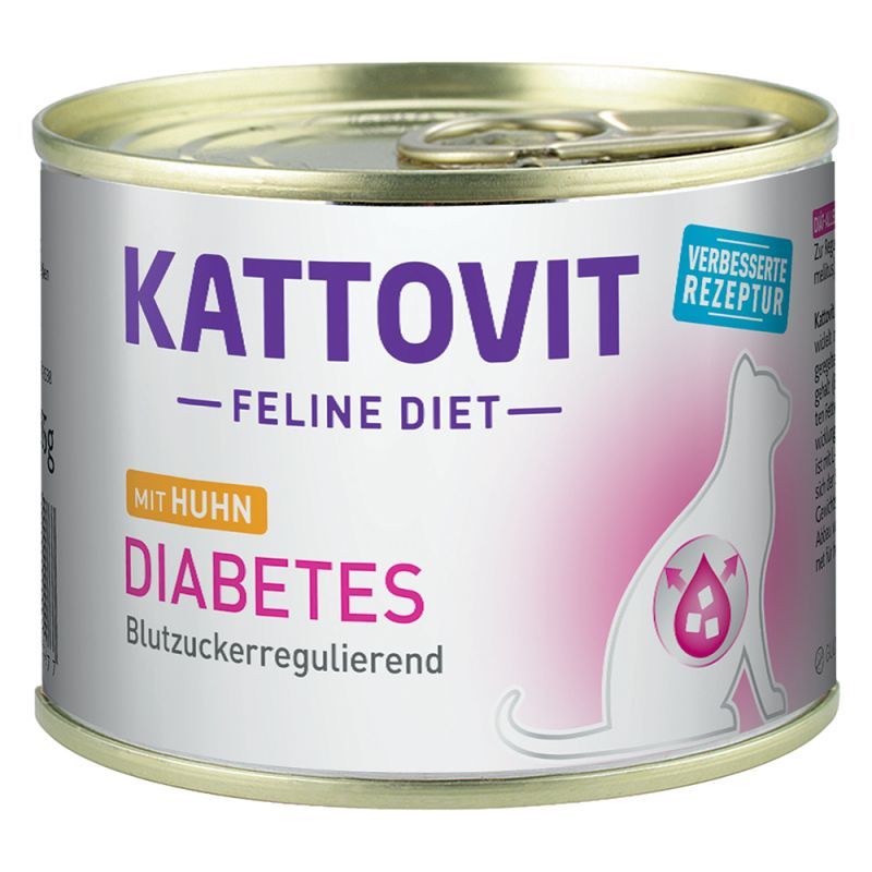 KATTOVIT Diabetes ar vistu 185g